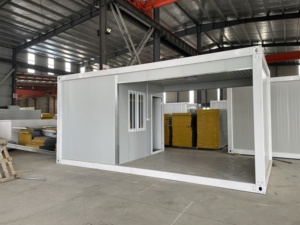 Quick Assemble Prefab Container Building Light Weight Modular Home for Emergency Shelter