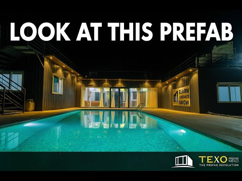 Video walkthrough of Bunk House Cabin factory