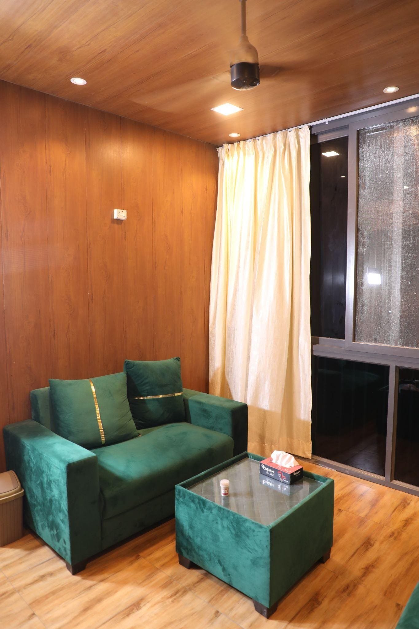 Interior ergonomics of a TEXO Bunk House Cabin