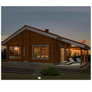 2017 Russian Pine Modern Prefab Log Cabin Wooden House