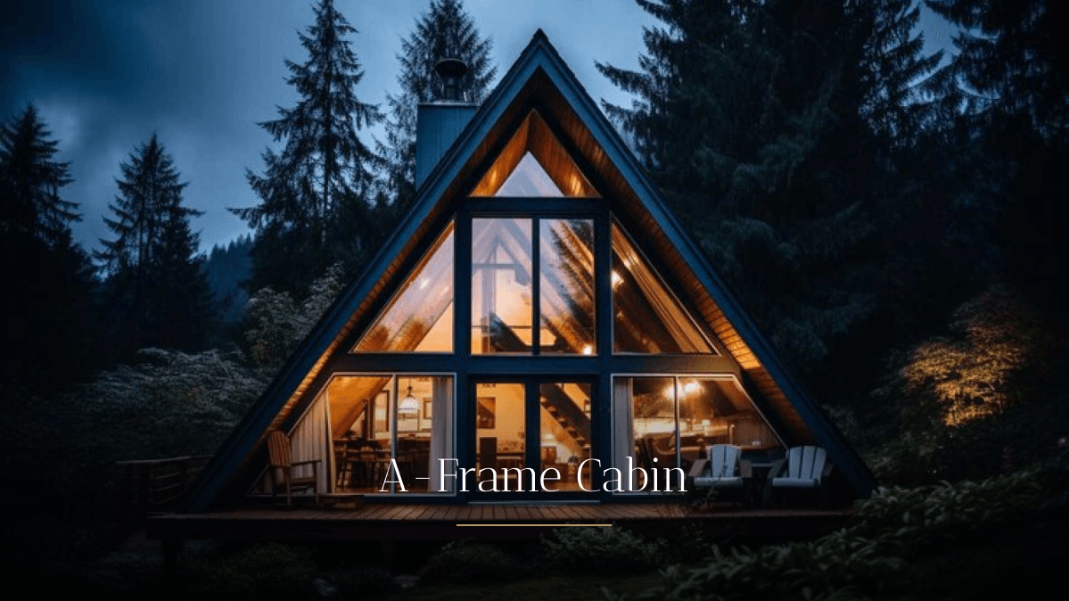 TEXO Prefab A-Frame Cabin design model