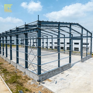 Quick Build Low Cost Modern Prefab Steel Structure Warehouse