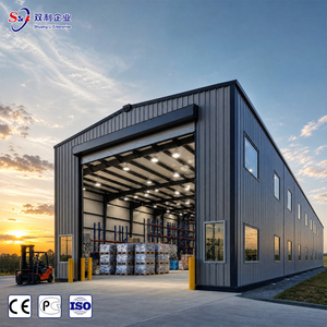 Fast Assembly Prefab Steel Warehouse Building for Logistics Center
