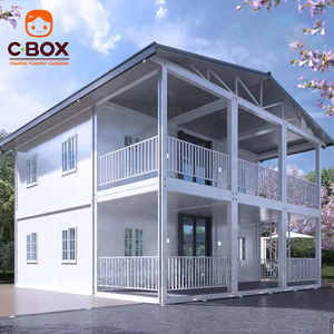 2-Story Capsule House Apartment Design Modular Detachable Container