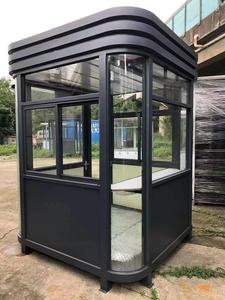 Prefabricated Steel Structure Security Booth Tool Room Kiosk Sentry Box