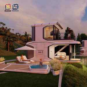 Modular Space Capsule House for Living Cabin