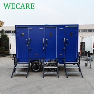 Luxury Outdoor Portable Camping Toilet Trailer and Shower Room