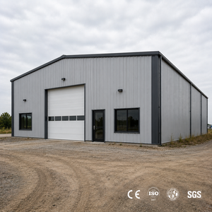 Large-Span All-Weather Insulated Steel Structure Warehouse Workshop