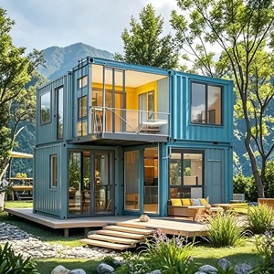 Two Story 40ft Expandable Container House Wind Resistant