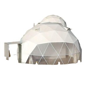 FEAMONT Luxury Outdoor Waterproof Geodesic Dome Tent 6 People