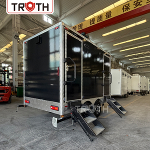 Custom Mobile Bathroom Pod With Sitting Toilet Shower Option