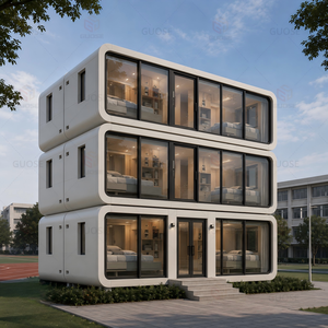 Eco-friendly Durable Modern Rectangle Space Capsule House Model