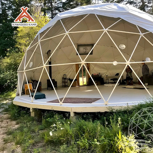 Kawagebo Kamp 10M Clear PVC Geodesic Dome Igloo
