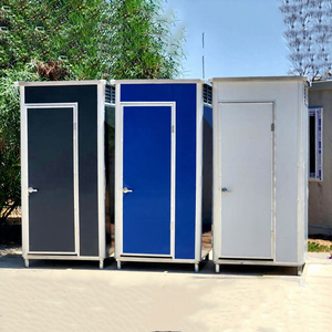 Modern Portable Steel Plate Container Toilet with Insulation