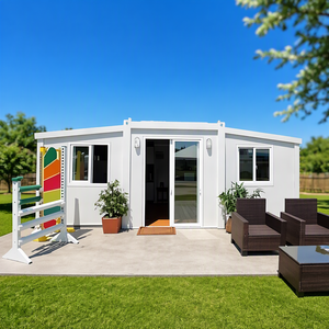 Guard Security Sentry Booth Ready In 3 Hours 78sqm 40Ft Expandable Container Home Luxury Insulated Movable Custom House Cabin