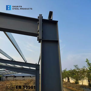 Light Duty Prefabricated Warehouse Building H C Post Lintel Frame