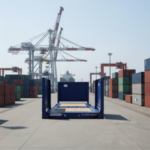 Manufacturer Well Made Efficient Loading Strength 20ft Prefab Shipping Flat Pack Container